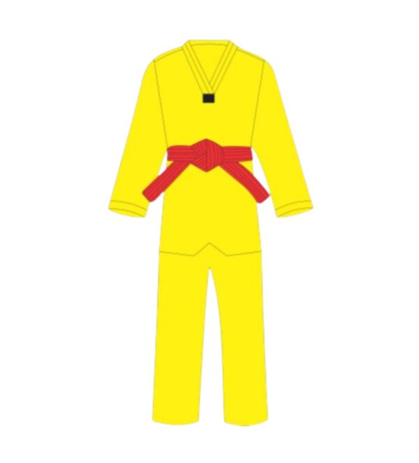 Yellow Taekwondo Uniforms