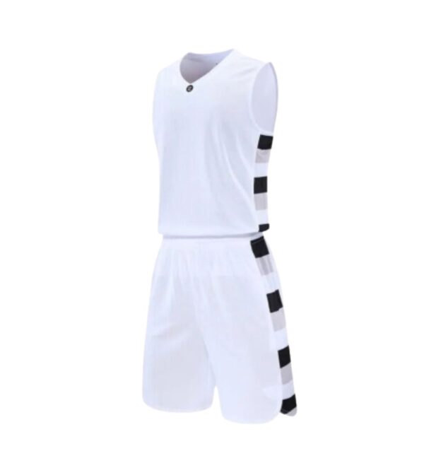 White Basketball Uniform