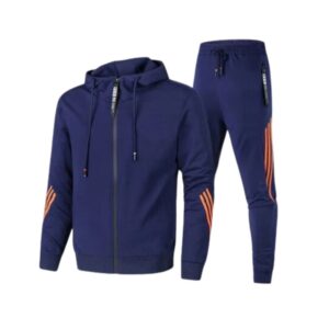 Blue Track Suit (ziper)