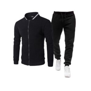 Black Track Suit (ziper)