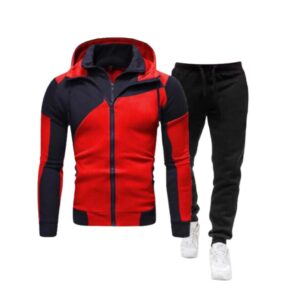 Red Track Suit (ziper)