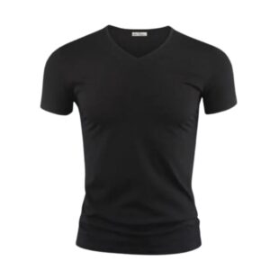 Black T-Shirts(V-necked)