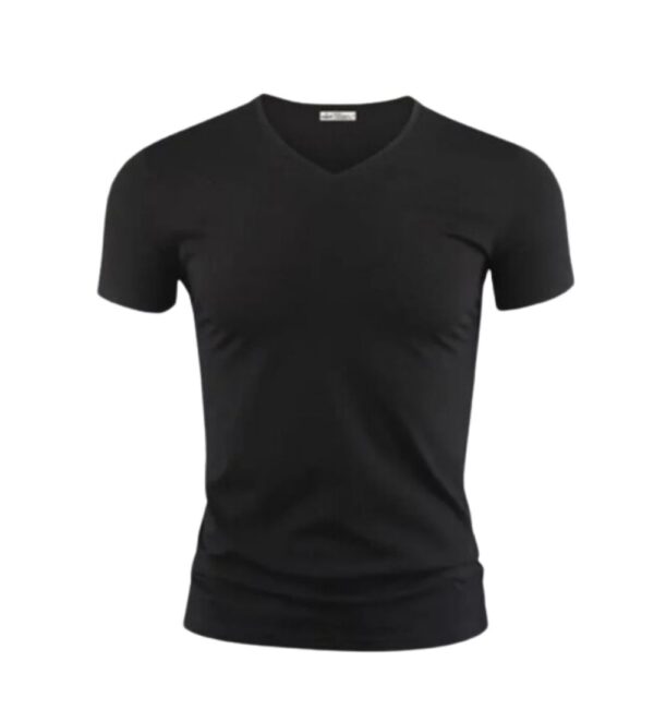 Black T-Shirts(V-necked)