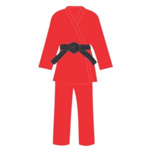 Red Karate Uniform