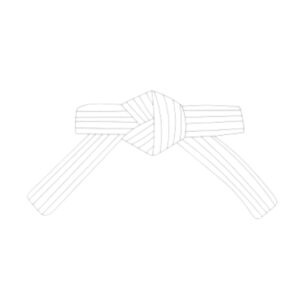 White Martial Arts Belts