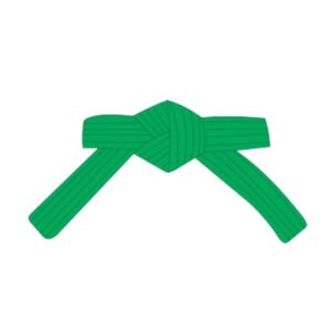 Green Martial Arts Belts