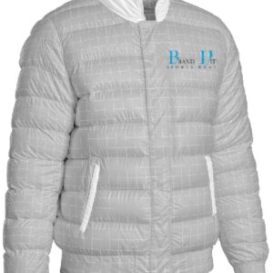 Men's Grey Puffer Jacket