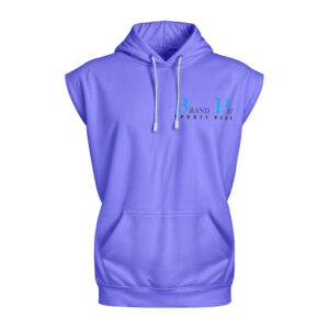 Sleeveless Hoodie(Light-Purple)