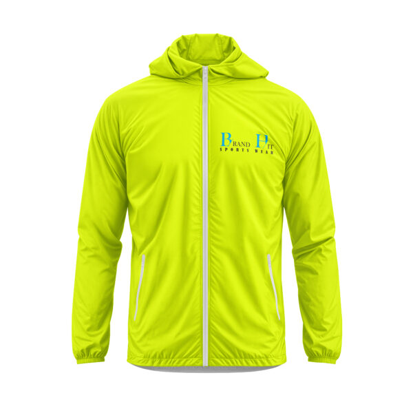 Unisex Windbreaker Jacket(Bright_Yellow)