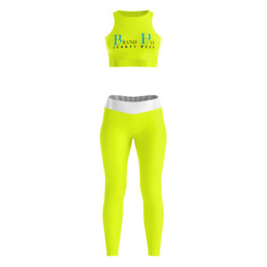 Women's Yoga Outfit(Neon Yellow)