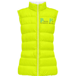 Women's Sleeveless Jacket(Neon-Yellow)