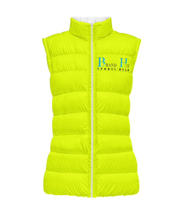 Women's Sleeveless Jacket(Neon-Yellow)