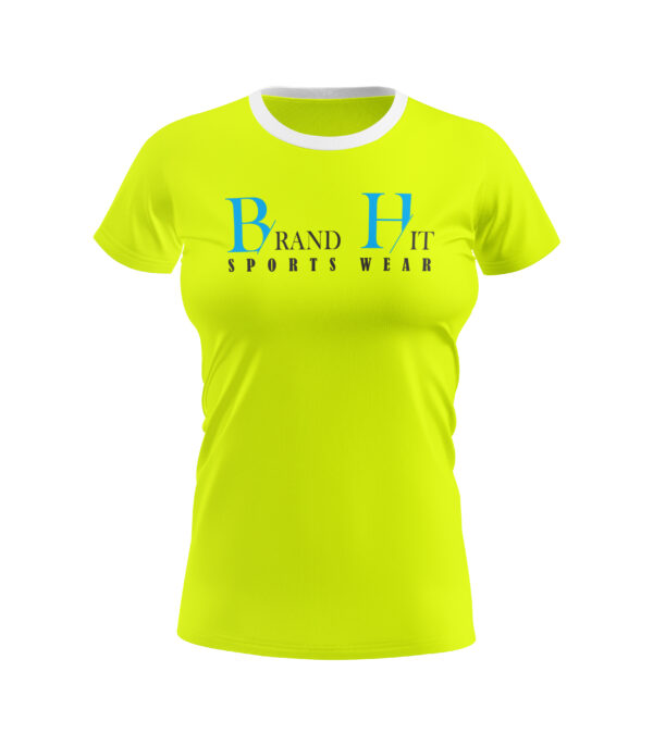 Women's T-Shirt (Bright-Yellow Colour)
